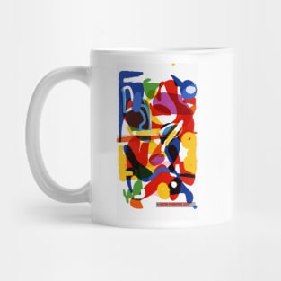 Abstract Mod digital drawing  2017 Mug